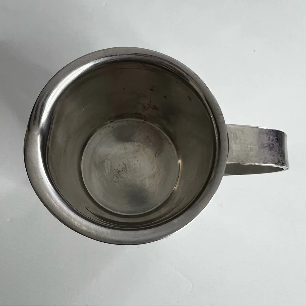 Vintage Oneida Sambonet Silver Plated Open Creamer 18-8 Heavily Patina Some Wear